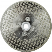 Алмазный диск гальванический d115 обдир М14