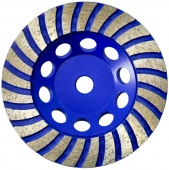 Алмазная шлифовальная чаша d115 M14 турбо (синяя)
