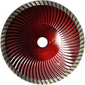 Алмазный диск "Турбо" волна красная d180 (22,23)