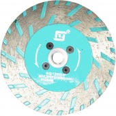 Алмазный диск "Турбо" обдир бирюзовый d125 М14